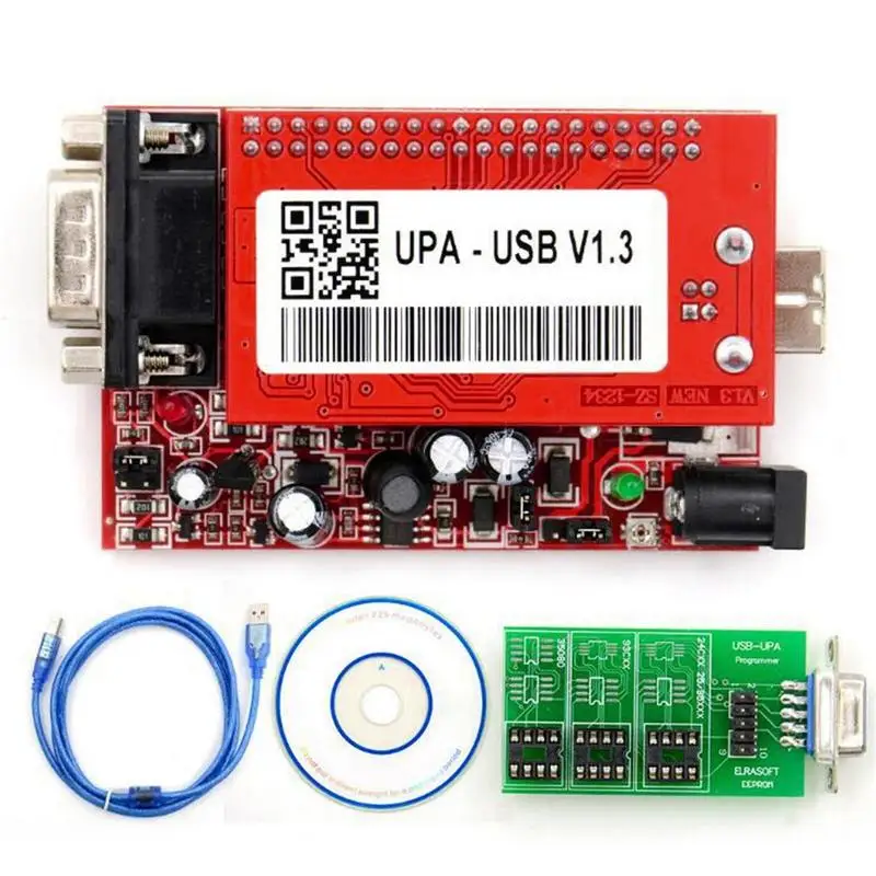 

Программатор UPA V1.3 UPA-USB, полный комплект чип-тюнинга, программатор UPA USB для версии 2014, Основное устройство