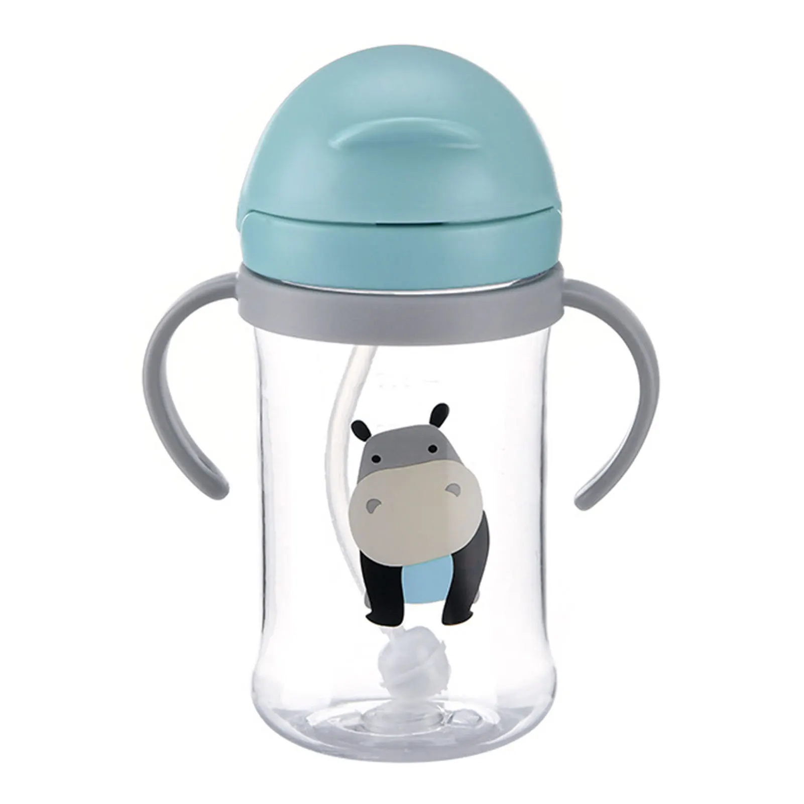 

Baby Toddler Sippy Cups 6-12 Months Leak Proof Straw Cup With Handles Silicone Cups For 1 Year Old Toddlers Infants Babies Girls