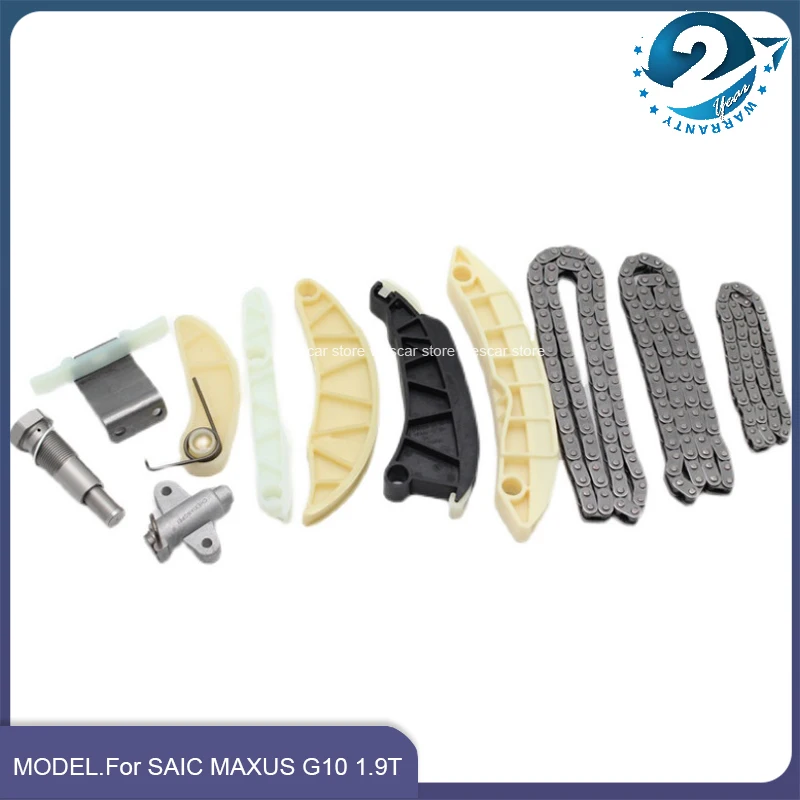 

11pcs/set Engine Timing Chain Tensioner Baffle Repair Suit Kit For SAIC MAXUS G10 1.9T Diesel