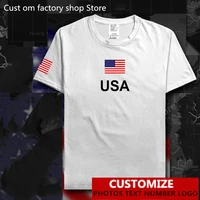 united states of america usa us t shirt free custom men women high street fashion hip hop loose casual t shirt