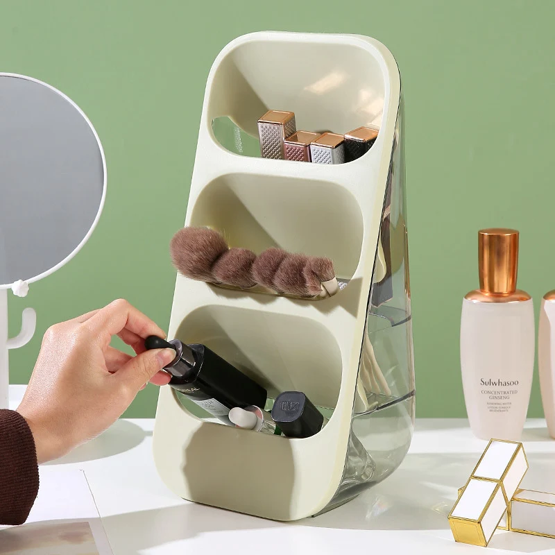 Подставка для кистей макияжа 3 ячейки