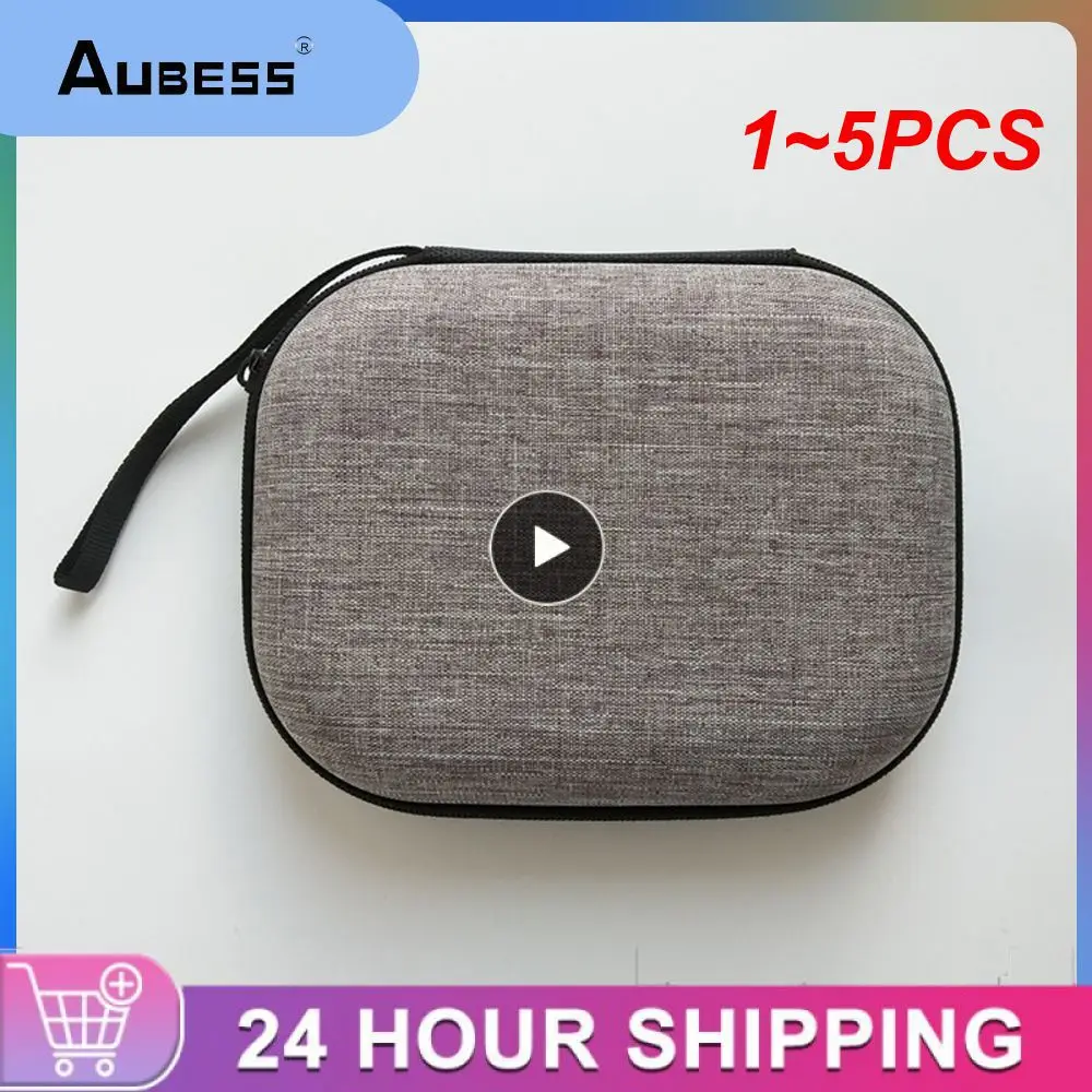 

Портативный мини Жесткий Чехол, сумка для хранения цифровых гаджетов, зарядное устройство для наушников, USB-кабель для передачи данных, органайзеры для дисков, 1 ~ 5 шт.