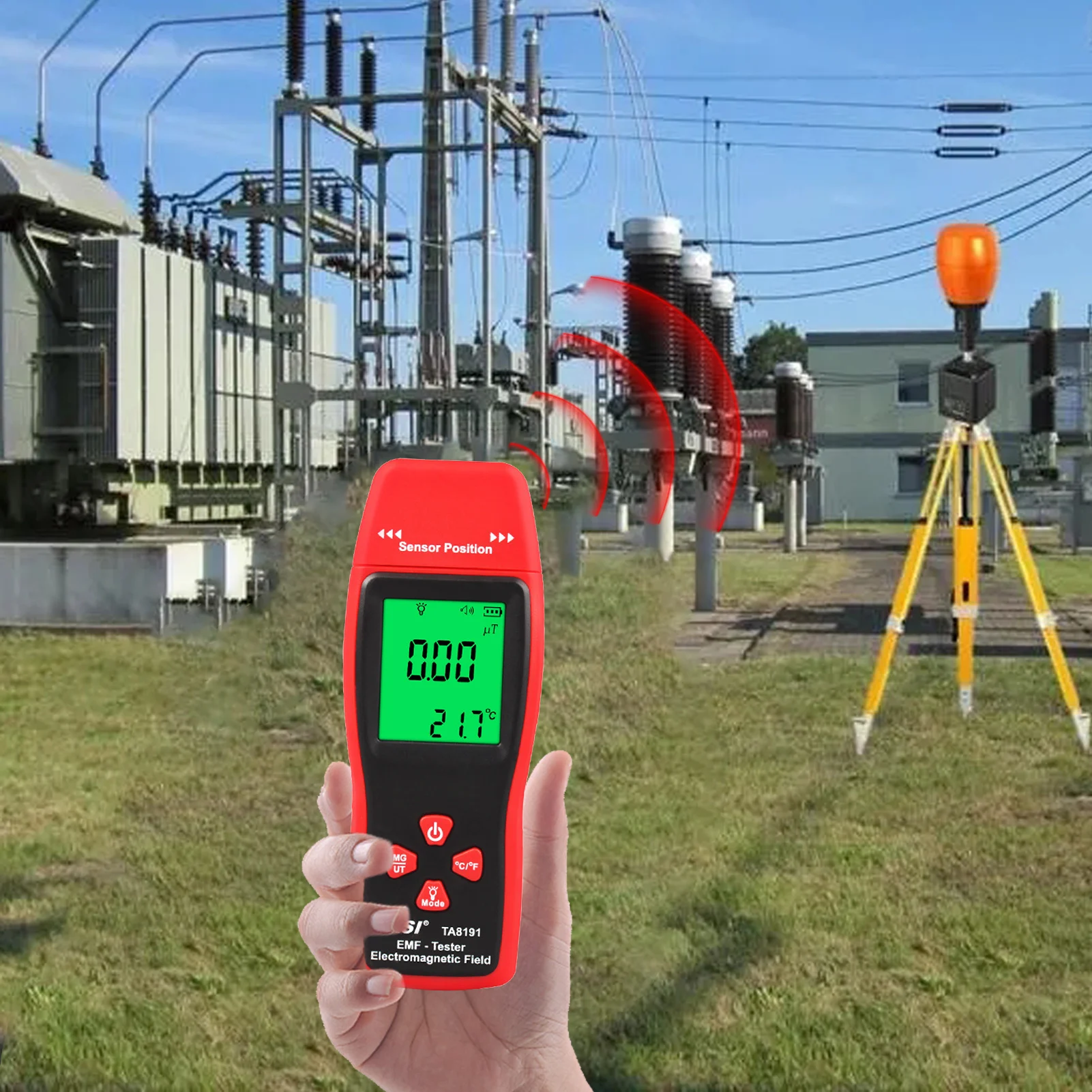 

Electromagnetic Radiation Detector Radiation Dosimeter EMF Meter Household Handheld Electromagnetic Tester