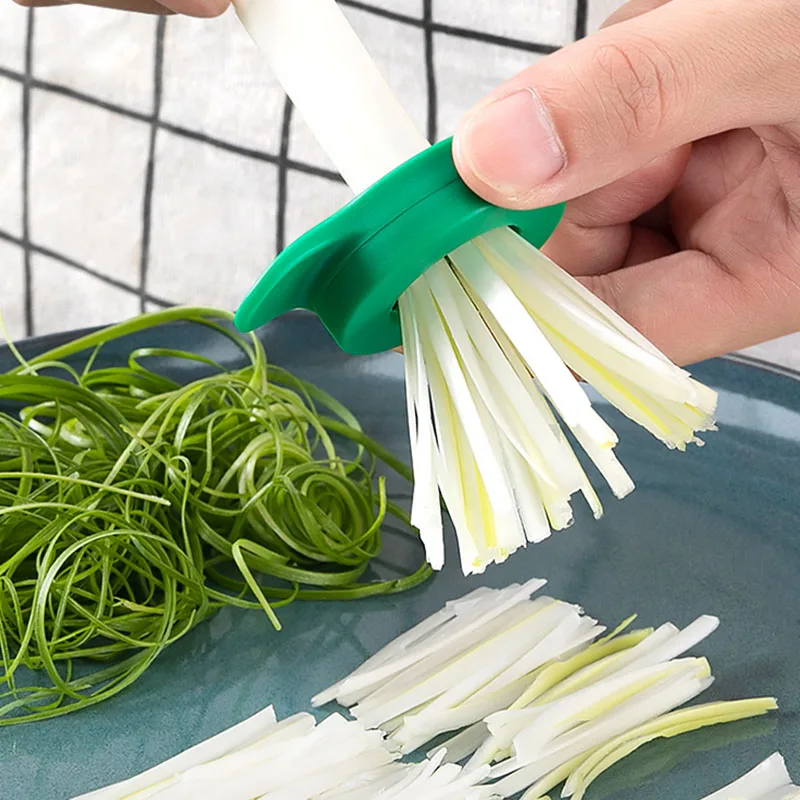 Новый луковый легкий нарезчик-шреддер аксессуары для кухни супертонкого нарезания овощей Пламя с обтяжкой проволоки.