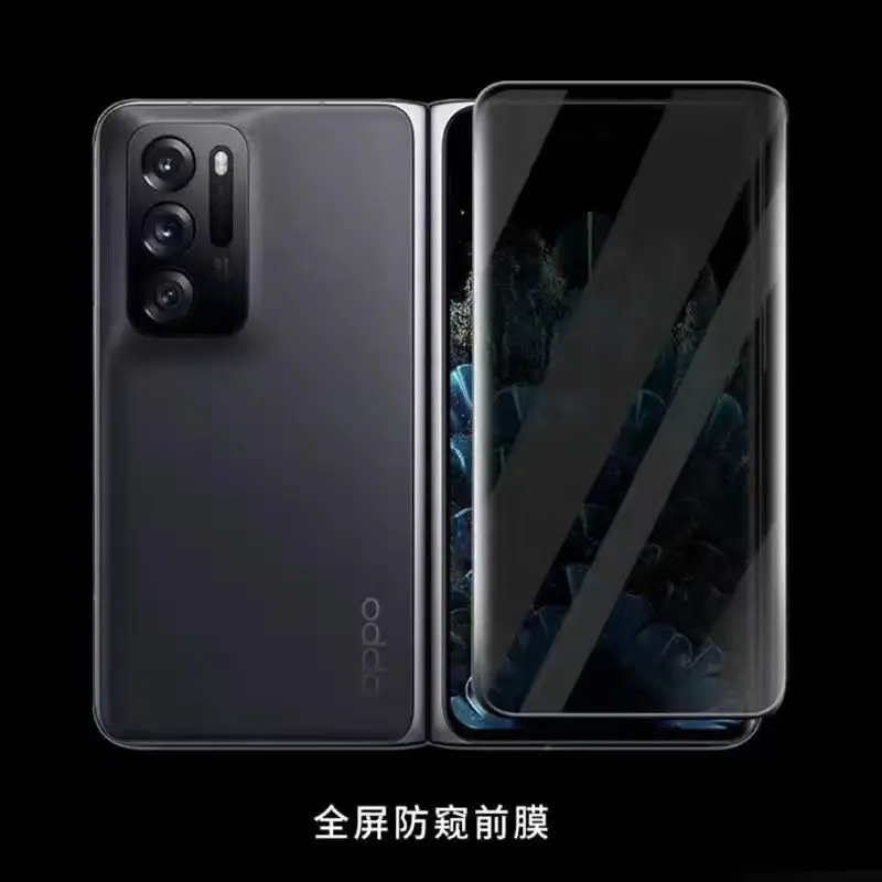 3D Curved High Auminum Tempered Glass For OPPO Find N Anti Scratch Screen Protector Glass