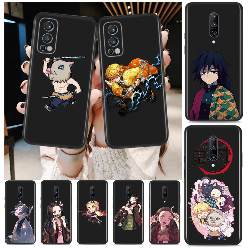 

Demon Slayer Kimetsu No Yaiba For OnePlus 9 9R Nord CE 2 N10 N100 8T 7T 6T 5T 8 7 6 Pro Plus 5G Silicone Phone Case Cover Coque