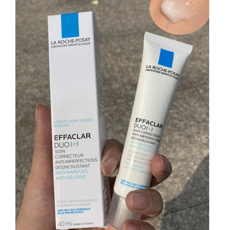 

La Roche Posay Effaclar Duo+ Whitening Acne Removal Cream Acne Spots Oil Control Acne Moisturizing Cream Face Skin Care 40ml