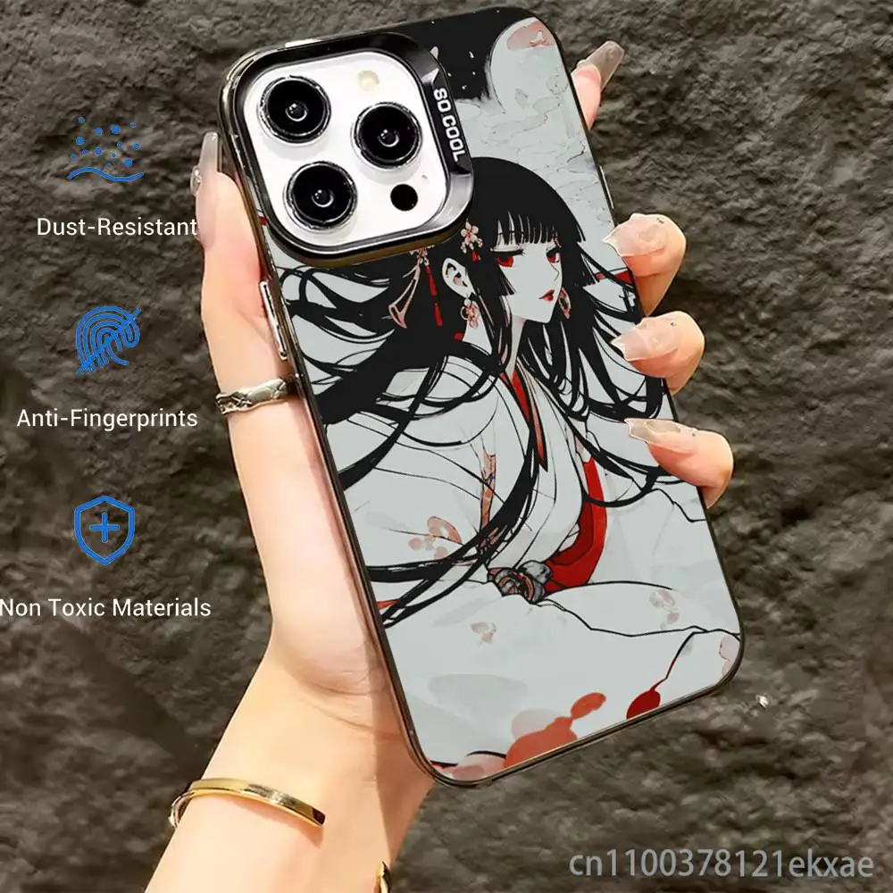 Фото Чехол для телефона X-XxxHOLiC Yuko Ichihara для iPhone 17, 16, 15, 14, 13, 12, 11, Pro, Max, Plus, мягкий, черный №5