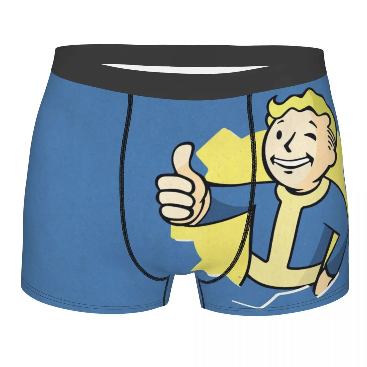 

Vault Boy Fallout 4 Kate Role Playing Game Underpants Homme Panties Male Underwear Comfortable Shorts Boxer Briefs