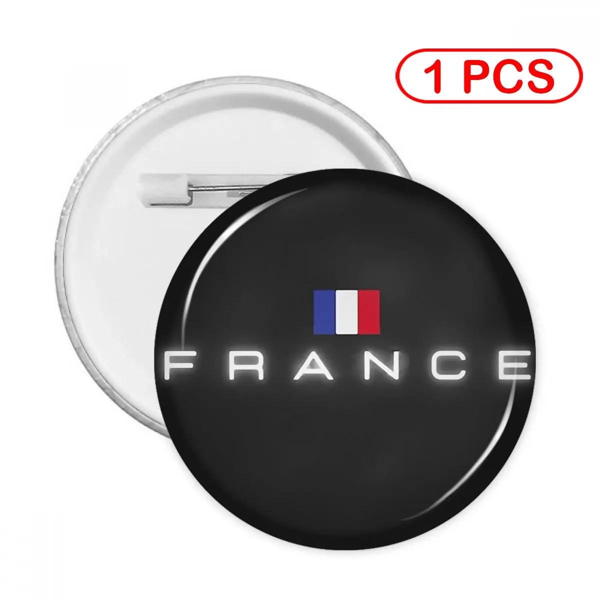 

France France Flag4 Pins Creative Brooch Jewelry Decor Metal Pin Badge Girl Child Broche Button Clothes Gift
