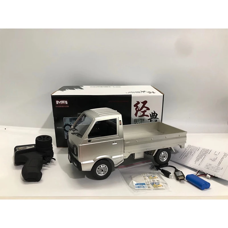 CONUSEA WPL D-16/D-12 remote control car national minivan 2.4G 4WD LED light road 1:10 simulation full-scale RTR enlarge