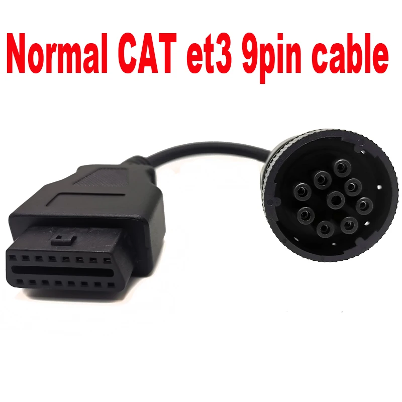 

9-контактный и 14-контактный OBD2 USB-кабель K для разъема DPA5 для тяжелых грузовиков J1939 CAT ET3 Адаптер 317-7485 (457-6114) автомобильный аксессуар