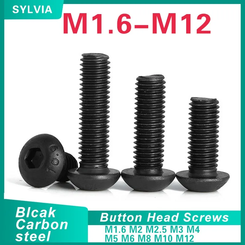 

Стальные винты с шестигранной головкой M1.6-M12 Grade10.9