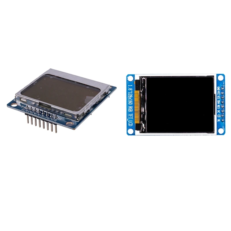

2 шт., умная электроника, ЖК-модуль 84X4 8, ЖК-дисплей с ЖК-дисплеем, полноцветный 128X160 RGB SPI TFT Модуль ST7735S