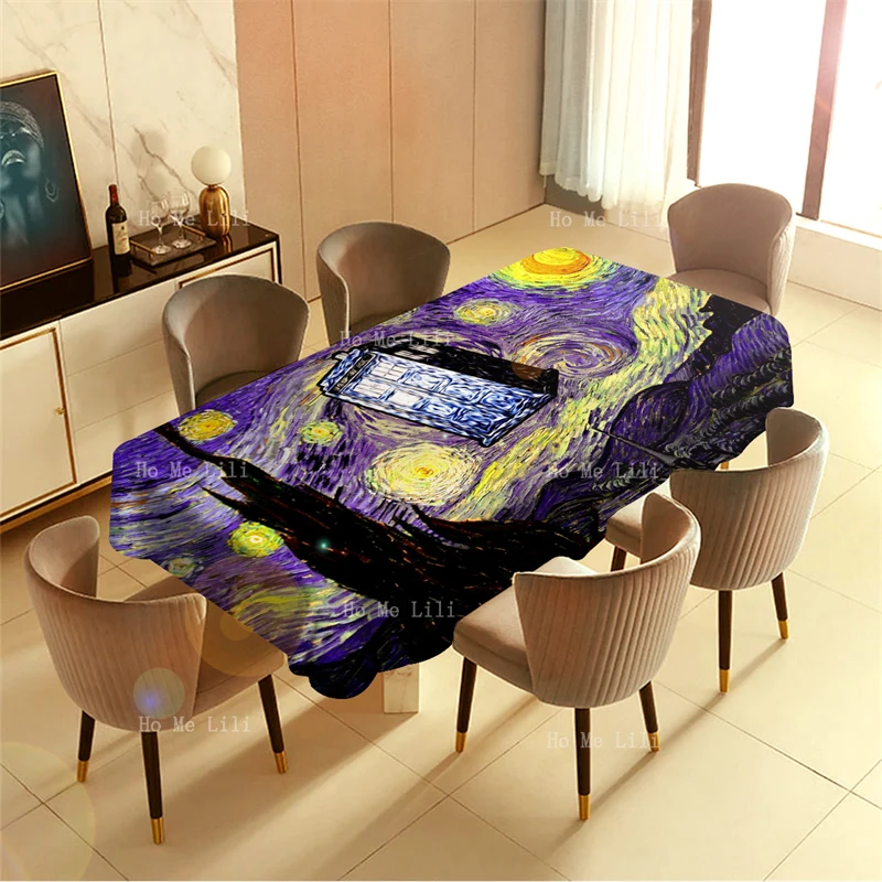 The Tardis In Starry Night Doctor Who кроссовки antart постеры смешная пародия искусство плавное