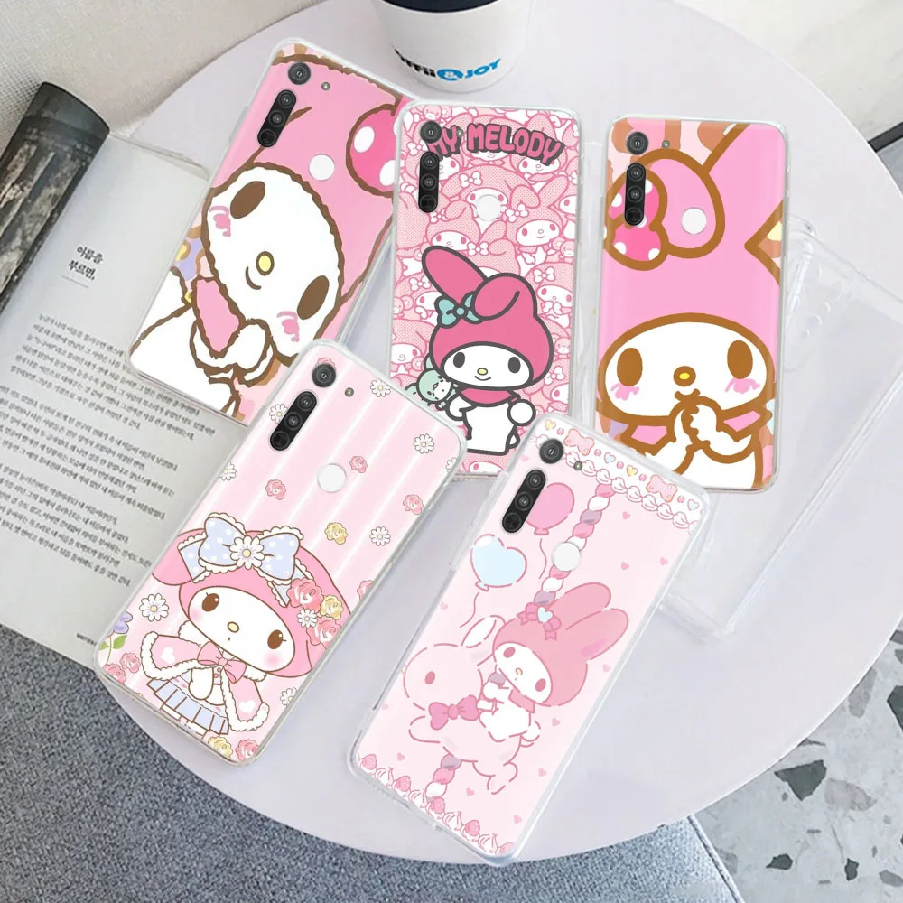 Мягкий чехол для VIVO V20 V21 V23 V25 V27 V29E V30 V30E V40 Y01 Y02 Y03 Y11S Y12S Y15 Y17 Y17S Y16 Pro ZR38 My Melody