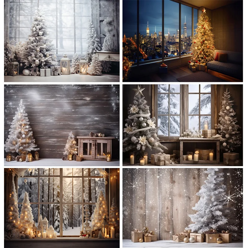 Фон для фотосъемки с рождественскими мотивами