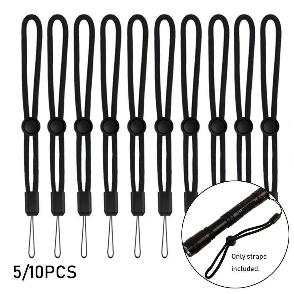 

5/10Pcs 14CM Bottle Phone Kits Outdoor Torch Camera Anti-lost EDC Outdoor Tool Tactial Flashlight Strap Lanyard Sling