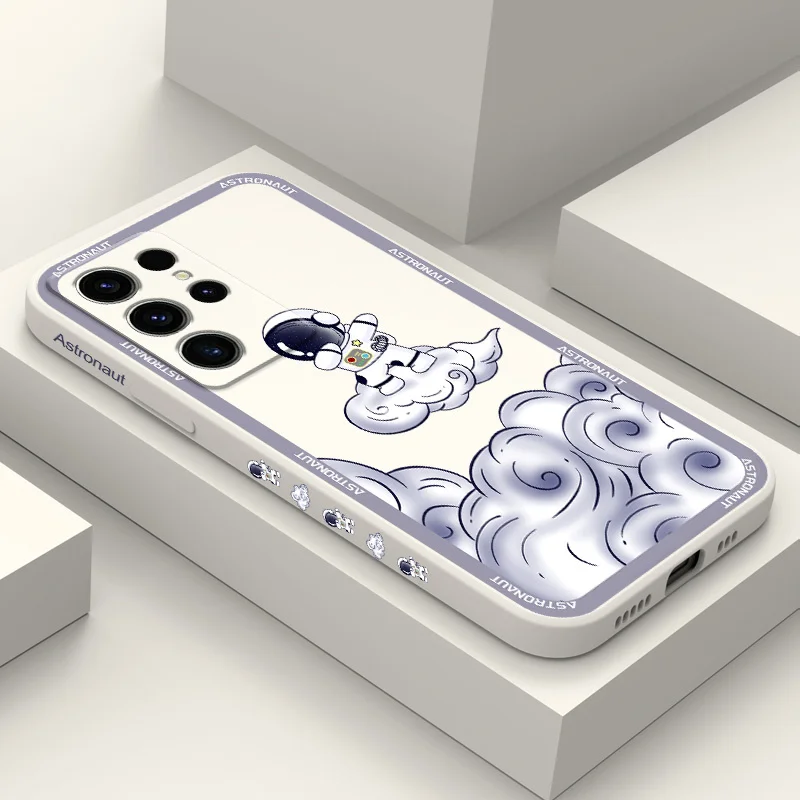 

Cloud Sailing Phone Case For Samsung Galaxy S23 S22 S21 S20 S10 S10E S9 Ultra Plus FE Note 20 Ultra 10 9 Plus Cover