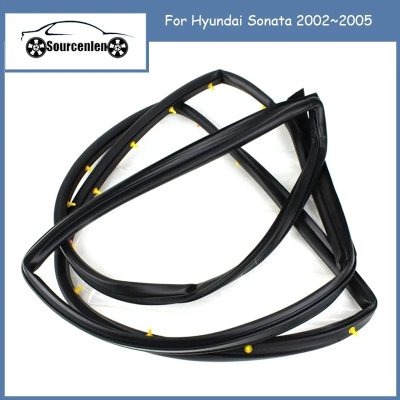 

Brand New Genuine Car Door Seal Strip Door Rubber Weatherstrip Seal 82140-3D001 82130-3D001 for 2002~2005 Hyundai Sonata