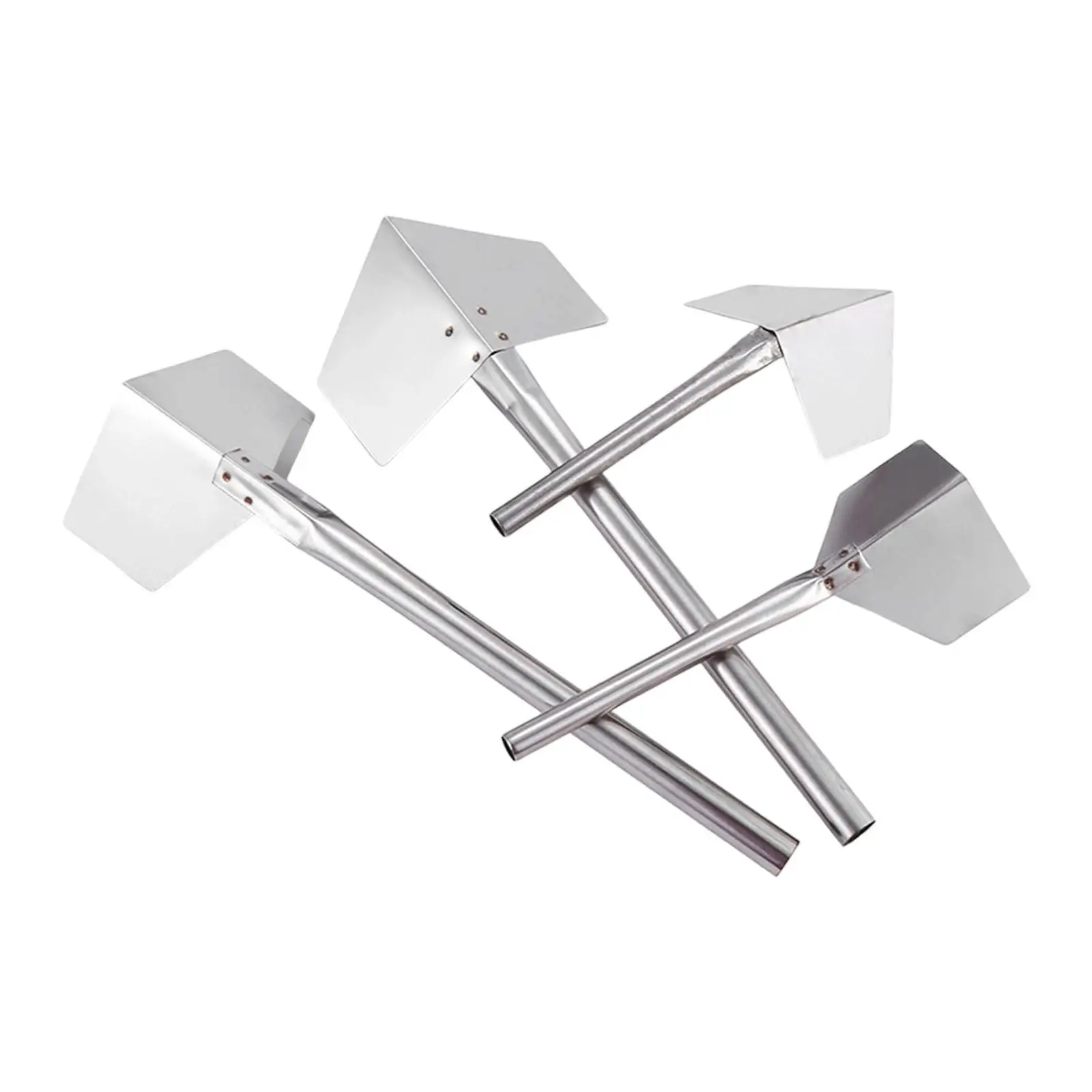 4Pcs Drywall Corner Tool Set Outside and Inside Corner Trowels Compact Construction Tools Concrete Edger for Bricklaying Home