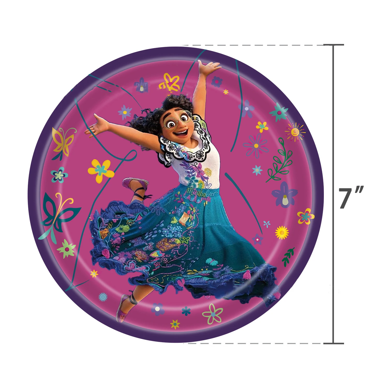 disney encanto mirabel movie madrigals party birthday balloon decorations banner topper cake supplies surprise toy children girl free global shipping