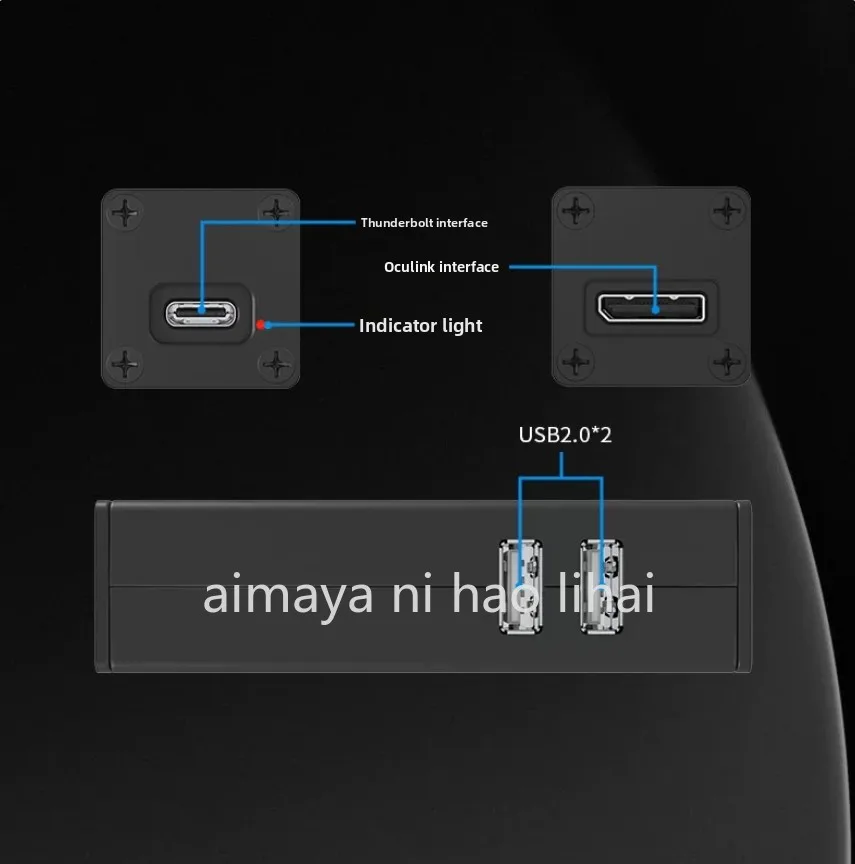 Фото Адаптер T3/T4 Oculink Lightning USB4, док-станция для внешней видеокарты ноутбука №4