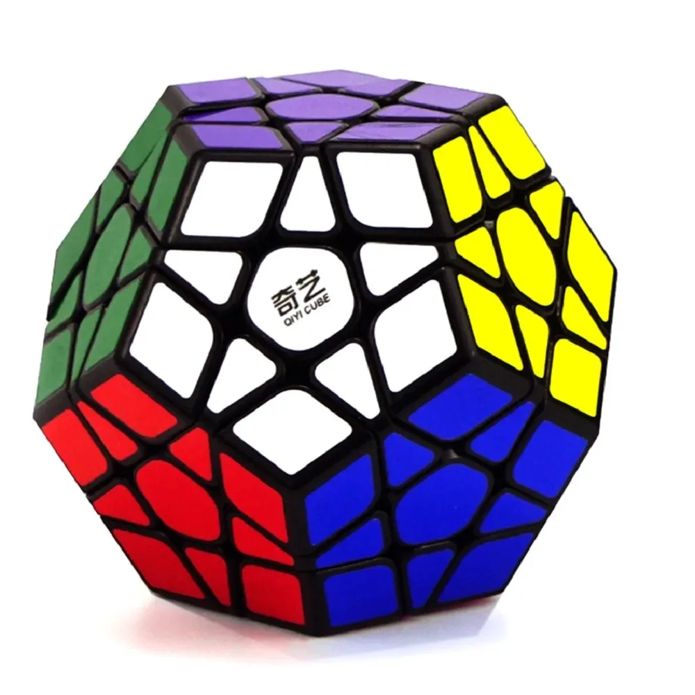 Qiyi Qiheng Megaminx 3x3x3 Профессиональный Волшебный Куб Антистрессовая Скоростная
