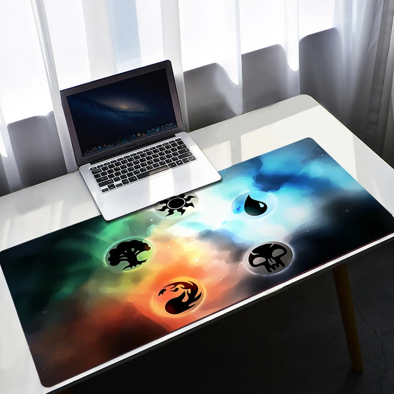 

Magic The Gathering Mouse Mat Rubber Keyboard Gaming Ped Anime Mousepad Office Accessories Gamer Desk Pc Extended Large Xxl Pad