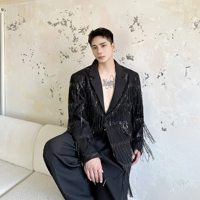 PFHQ осень-зима персонализированный двухслойный сетчатый дизайн с кисточками и