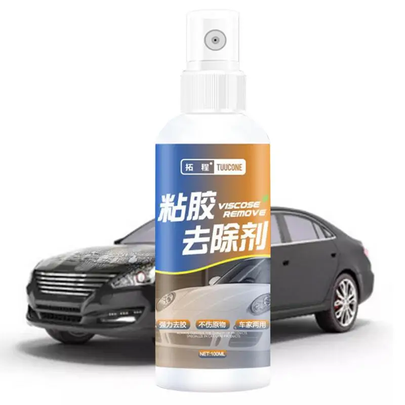 

100ml Auto Viscose Remover Car Sticker Remover Sticky Re-sidue Glue Removal Car Glass Label Cleaner Adhesive Glue Spray Remover