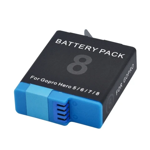 Аккумулятор 1680 мАч для GoPro Hero 8 7 6 5 литий-ионный