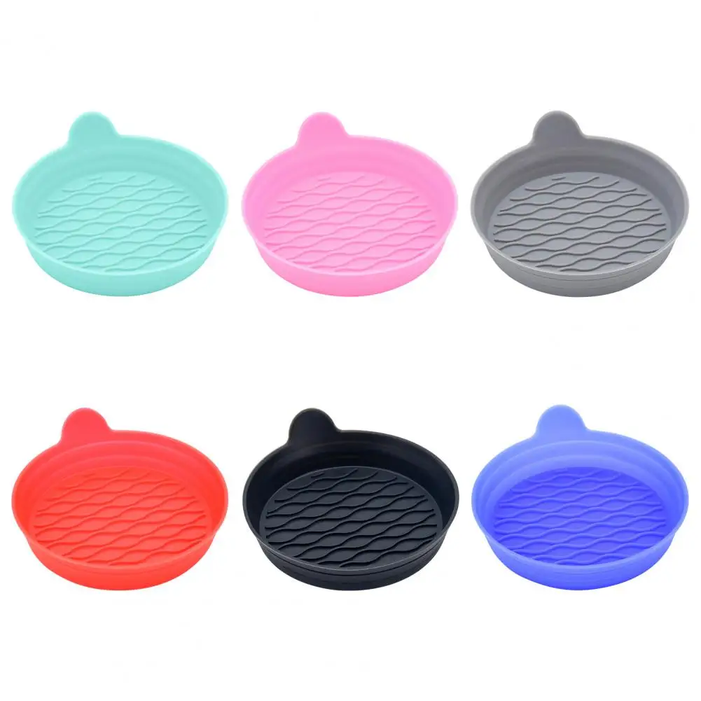 Подставка под стаканы автомобиля силиконовая Нескользящая Цветовая рамка