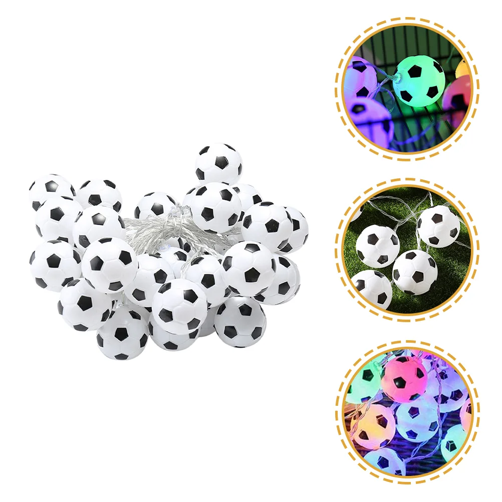 

Football String Light Battery Operated LED String Light Decor 6 Meter 40 LED