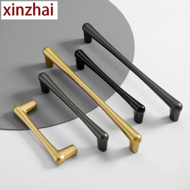 Ручки для дверей шкафа из алюминиевого сплава современные минималистичные