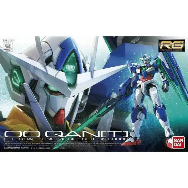 

Bandai 1/144 RG 21 GNT-0000 00 QAN[T] GUNDAM Plastic Model Kit
