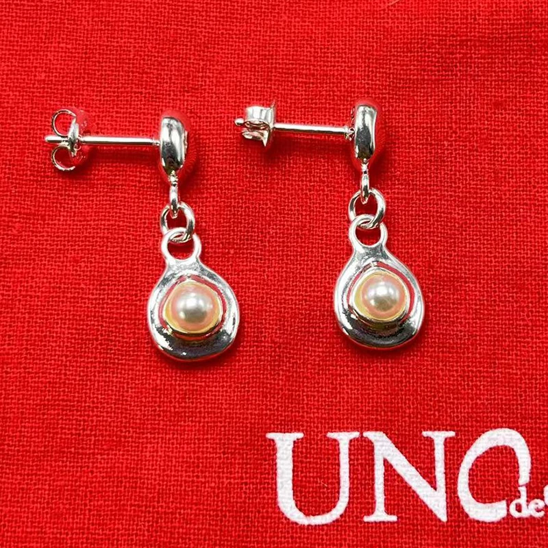 

2023 unode 50 Лидер продаж, испанская мода, Изысканные жемчужные женские серьги, романтичная бижутерия, Подарочный пакет с сумкой