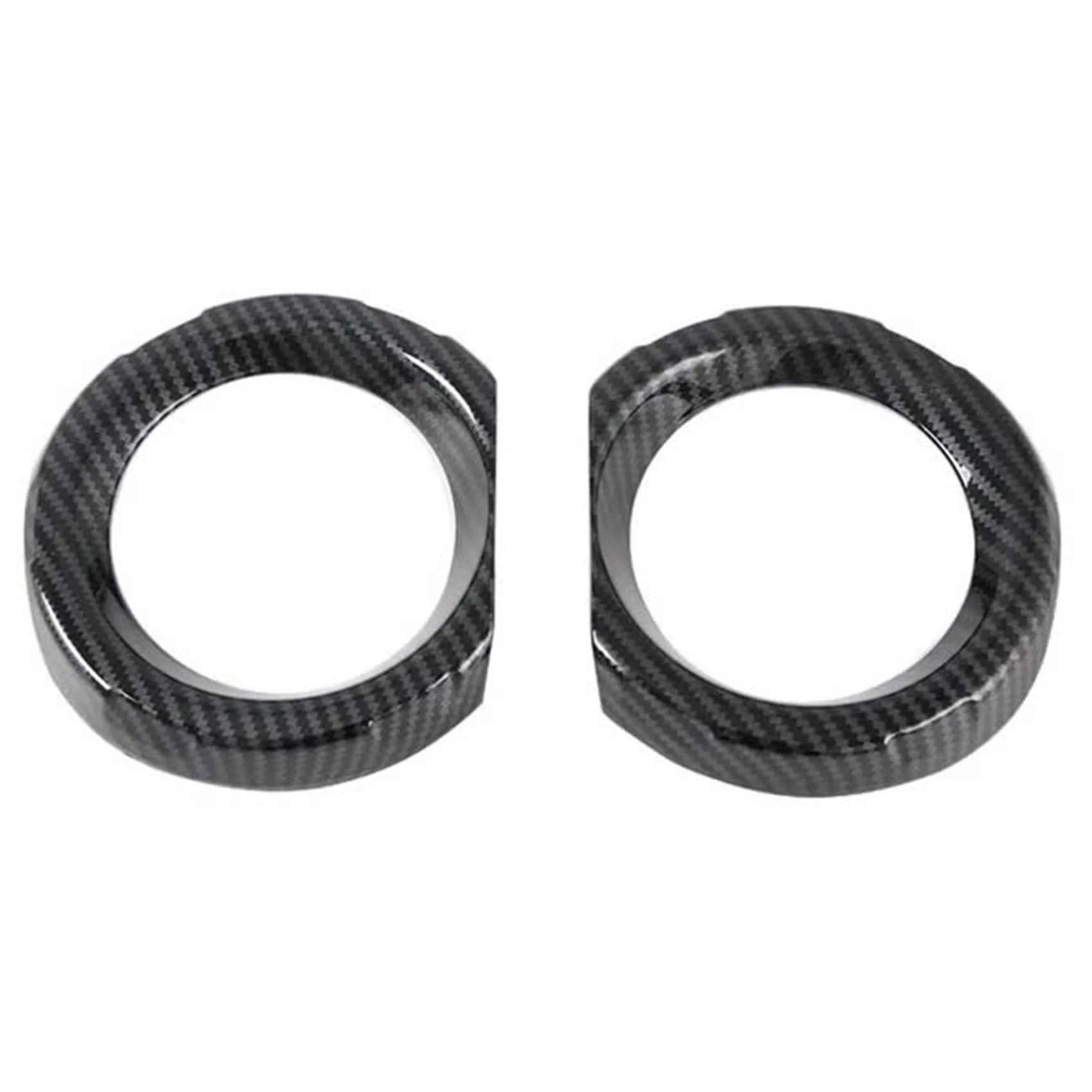 

Front Head Fog Light Lamp Ring Cover Molding Trim Front Fog Light Lamp Bezel Cover Trim for Subaru Outback 2021 2022 B