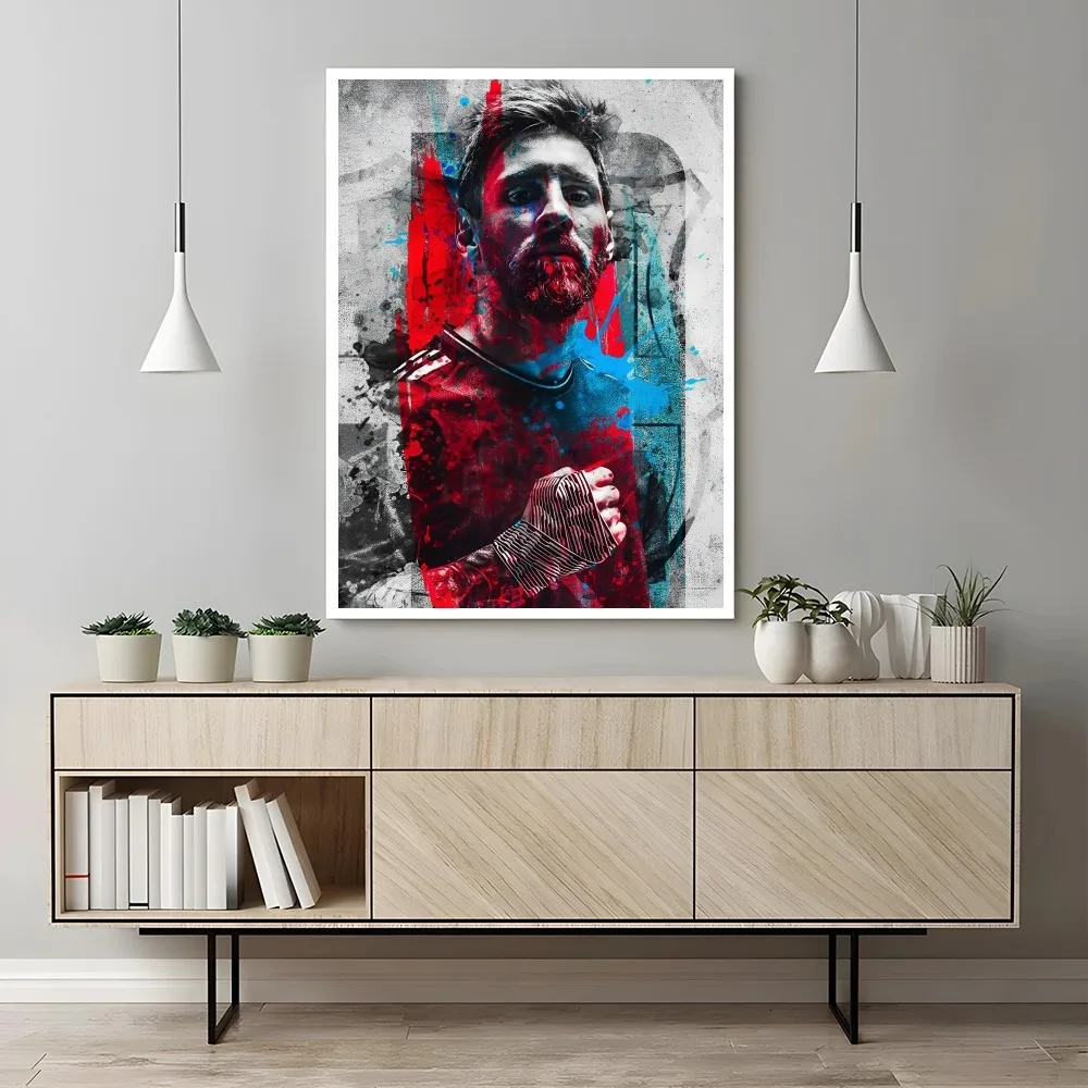 1 шт. звезда футбола популярный герой M-фотоэлемент самоклеящееся искусство