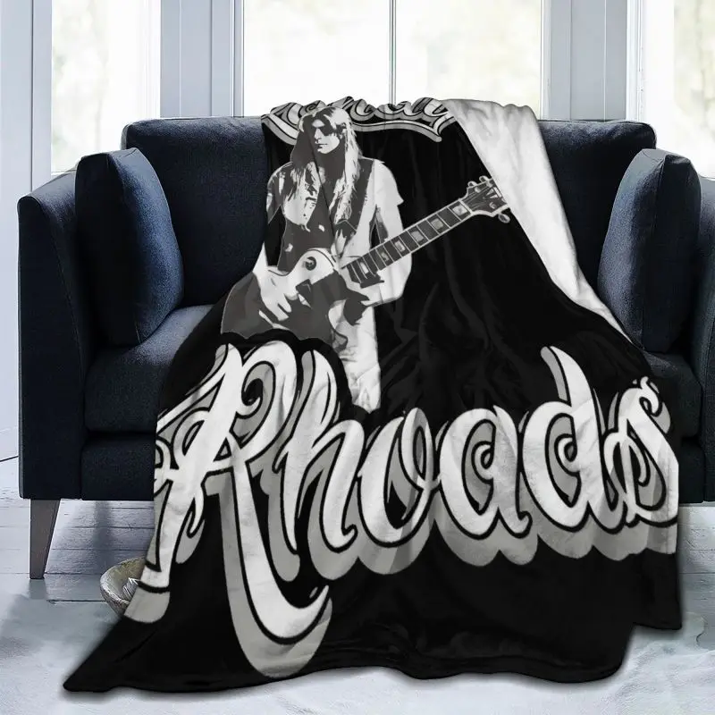 Одеяло Rock God с принтом Рэнди роада 2 декоративное покрывало для кровати