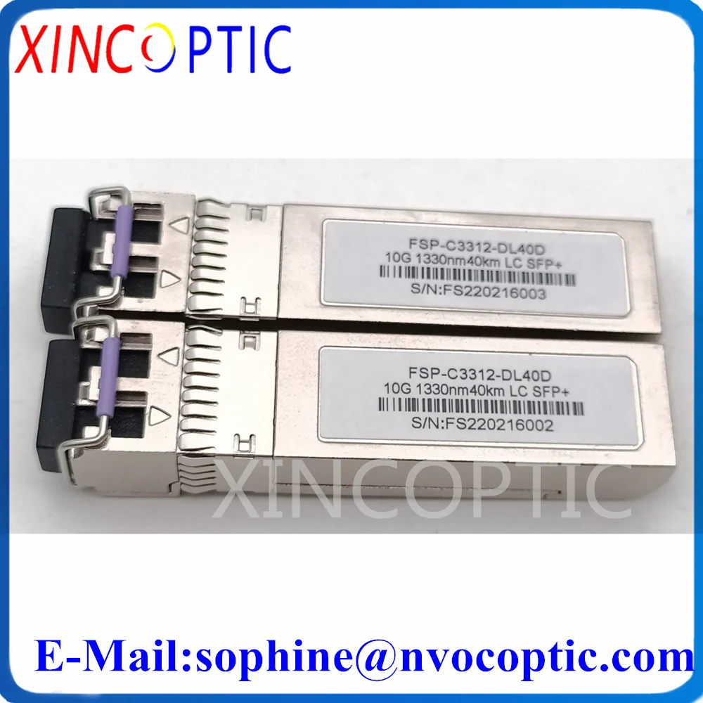 Оптический Трансивер SFP + CWDM 40 км, 10G 1270 1290 1310 1330 1350 1370nm ER SMF, одномодовый дуплексный LC модуль, 2 шт.