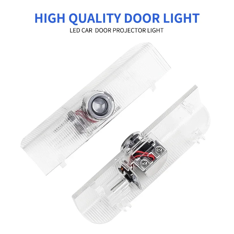 2 шт. автомобильный светодиодный логотип дверной проектор лампа приветствия для