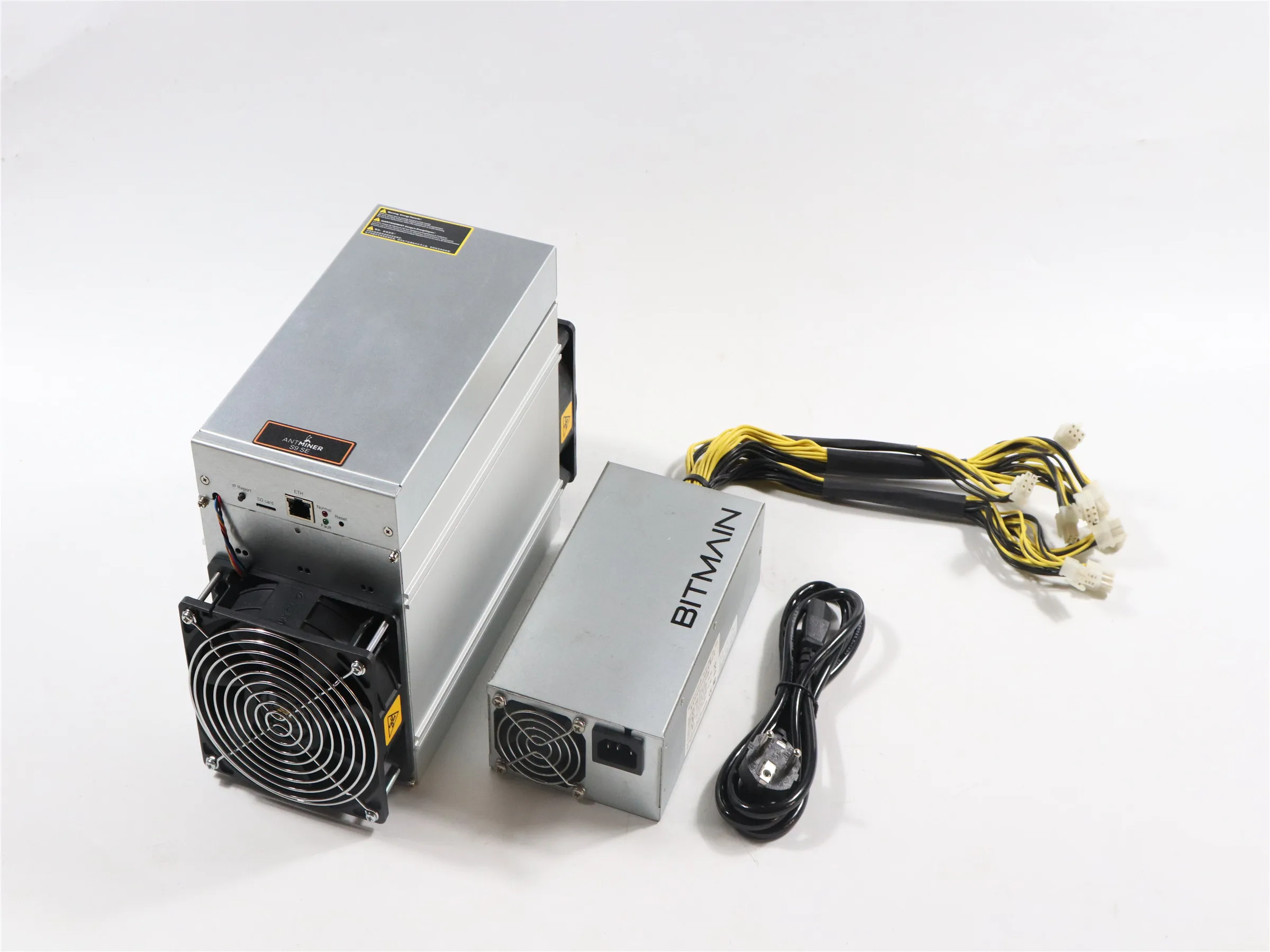BITMAIN AntMiner S9 SE 16TH/S с блоком питания Биткоин BTC BCH лучше чем Antminer 13 5 t 14t S9k S11 S15 S17 T9 + T15