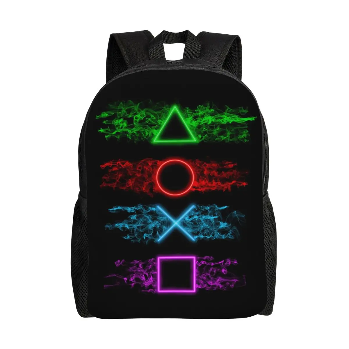 

Рюкзак PlayStation на пуговицах для женщин и мужчин, водонепроницаемый, для школы и колледжа, для геймеров, Подарочная сумка с принтом для книг