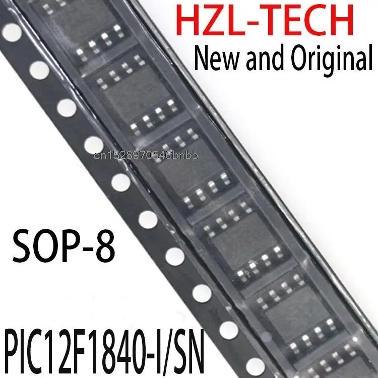 

Новые и оригинальные модели SOP8 PIC12F1840-E/SN 12F1840 SOP-8, PIC12F1840, SOP IC, 5 шт.