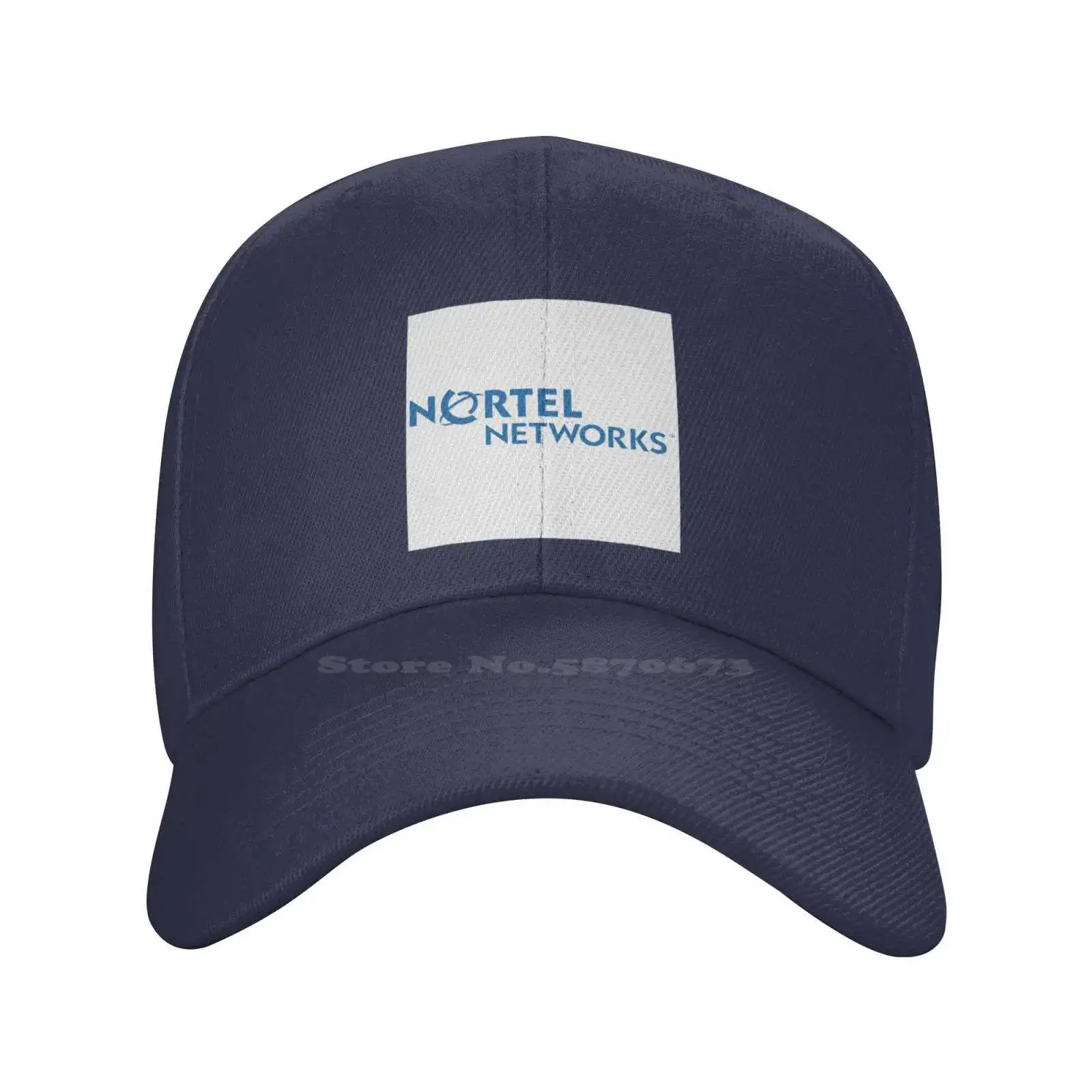 

Nortel Logo Print Graphic Casual Denim cap Knitted hat Baseball cap
