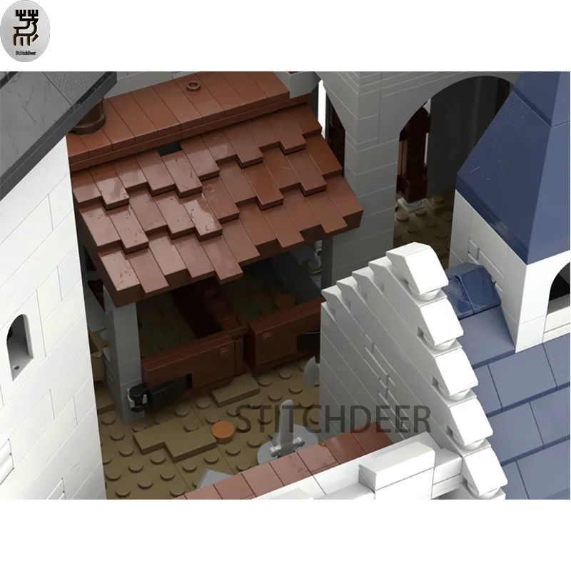 5524 шт. Модульные строительные блоки черный Сокол