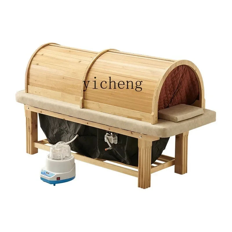 Встроенная кровать двойного назначения для фумигации и прижигания из цельного