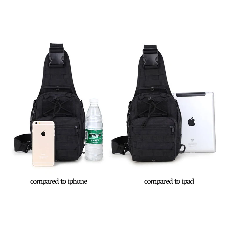 Chest Bag Man Backpack Tactical Backpack Waterproof Nature Hike Walking Outdoor Traveling Shoulder Bag Camping Equipment Leisure