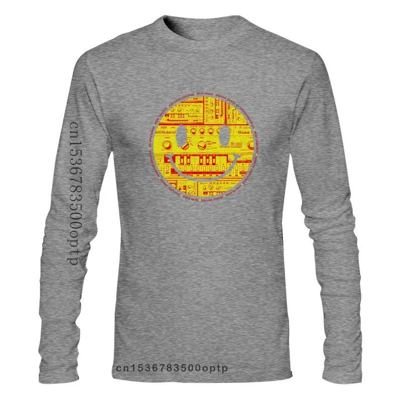 Новая кислотная Мужская футболка Roland 303 для Синт-дома танцев музыки Dj Ibiza летняя |